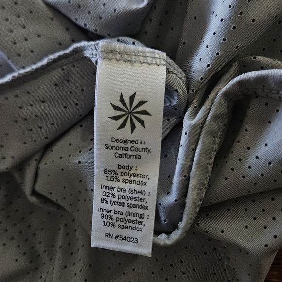 Athleta NWT Full Force Tank in Slate Grey Large - Picture 13 of 15